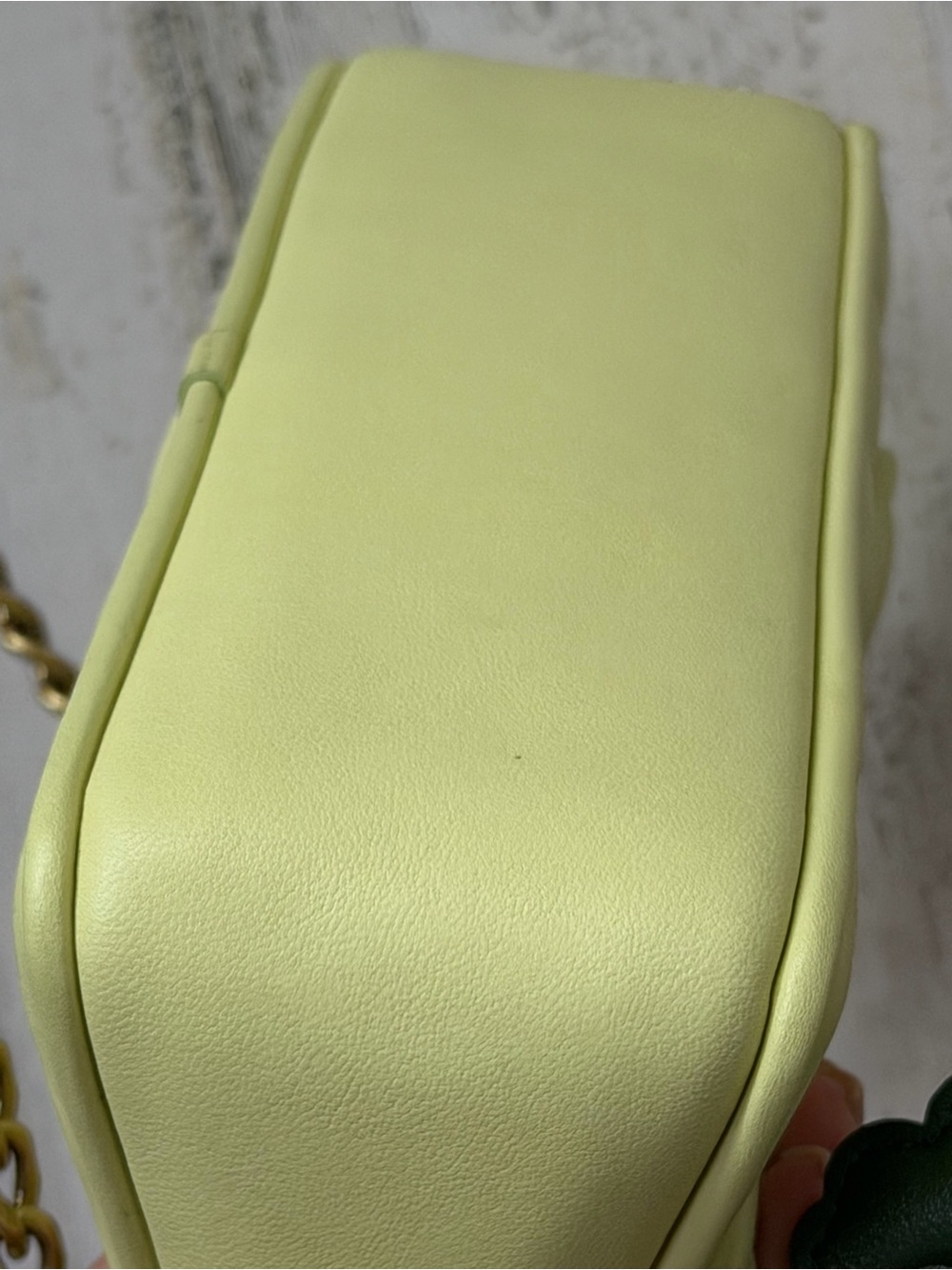 Yellow Coach Turnlock Clutch 20 - Picture 7 of 12